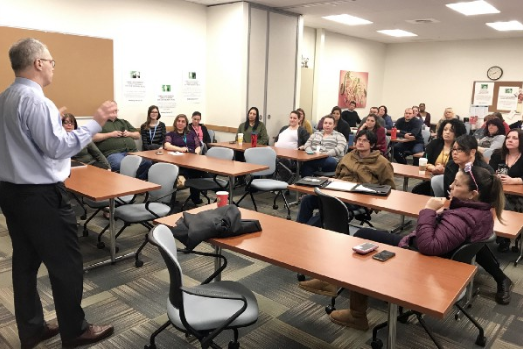 Meeting with Children's Administration staff in Lakewood.