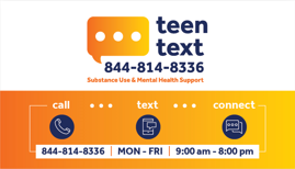teen text hotline