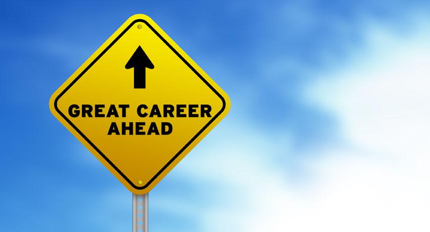 Great Careers road sign