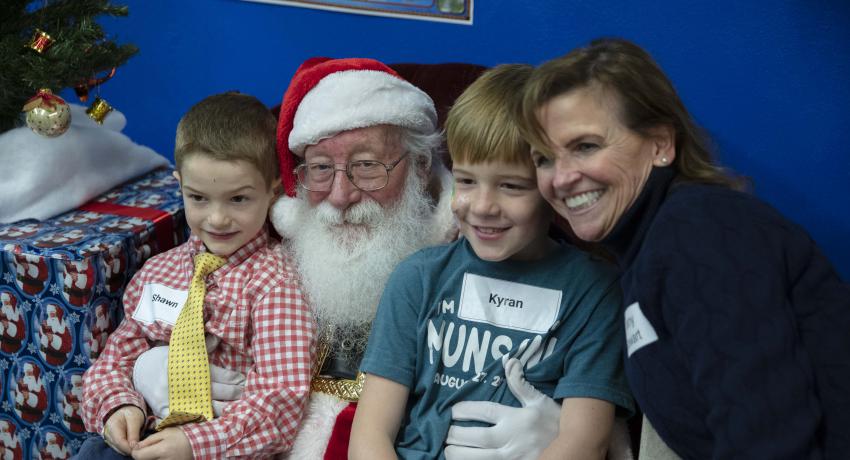 foster family holiday party 